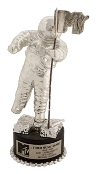  Michael Jacksons Personally Owned 1983 MTV Music Award  "Moon Man" for Video "Thriller"